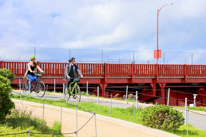 Golden Gate Bridge Bike Rental with Sausalito Ferry Return - Reaching Sausalito after the bridge