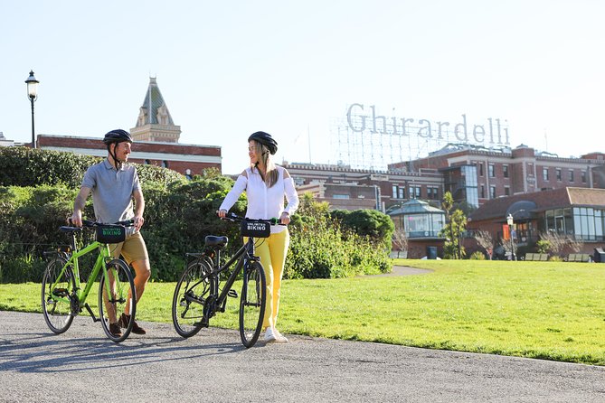 Golden Gate Bridge Bike Rentals with Optional Ferry Return - Using the bike to see more of San Francisco
