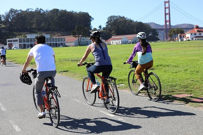 Golden Gate Bridge Bike Rentals with Optional Ferry Return - Choosing between a hybrid, e-bike, tandem, or children’s setup
