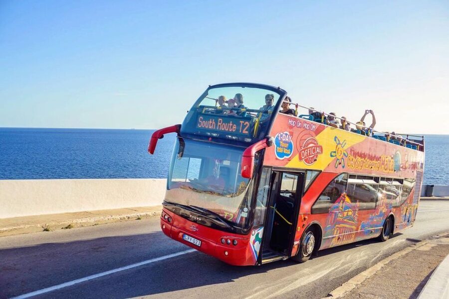 Gozo Day Pass Ferry and Hop-on Hop-off buses with audio Tour - Route 2: Marsalforn, Ramla, and Ġgantija