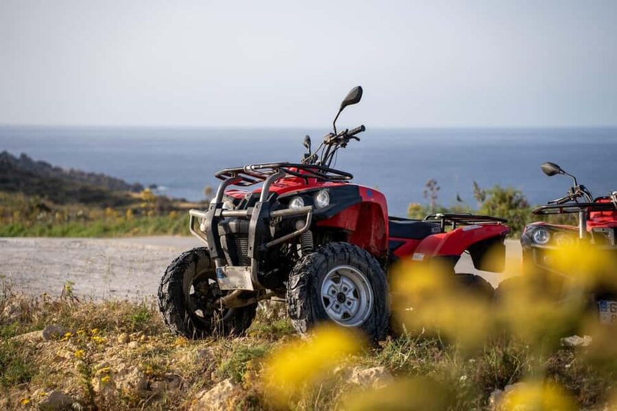 Gozo: Full-Day Quad Tour with Private Round-Trip Boat - Saltpans, Ghasri Valley, and the quiet roads