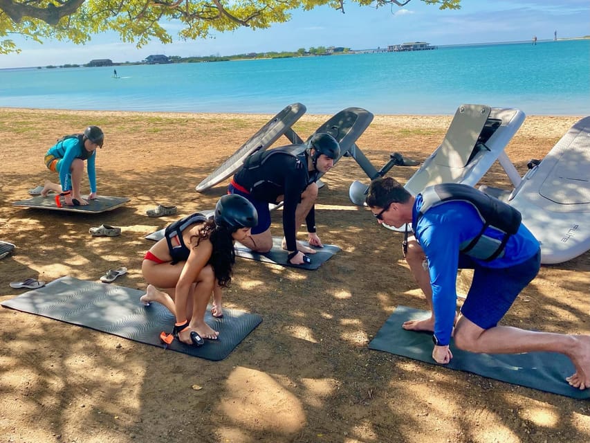 Hawaii: Electric Hydrofoil Surfing Solo Lesson - The First 30 Minutes: Simulator, Safety, and Control