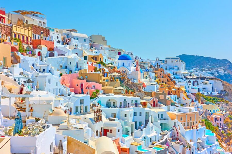 Heraklion: Santorini Day Trip with Boat Transfer & Oia Visit - Fira, Santorini’s capital