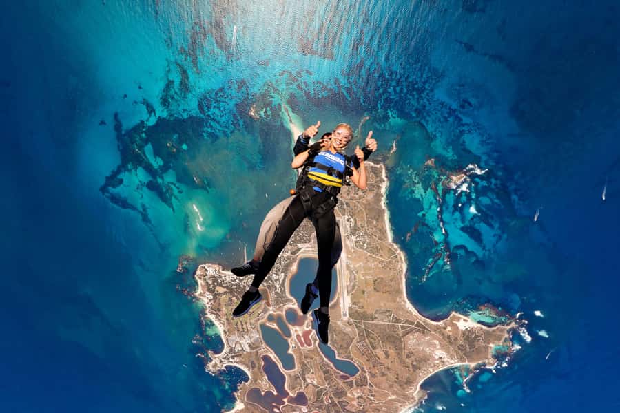 Hillary's Harbour: Rottnest Island Skydive and Ferry Package - Starting at Hillarys Boat Harbour
