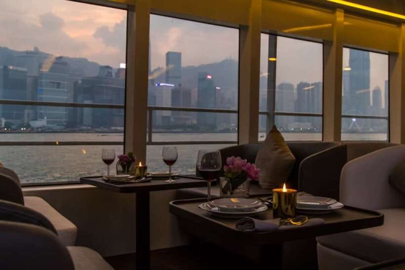 Hong Kong: Star Ferry Victoria Harbour Cruise & Light Show - A modern ferry with a classic Hong Kong feel