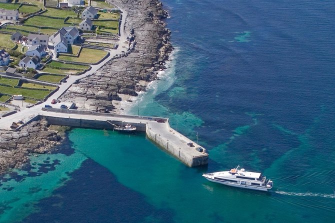 Inis Mór (Aran Islands) Day Trip: Return Ferry from Rossaveel, Galway - From Rossaveel Harbour to open Atlantic views