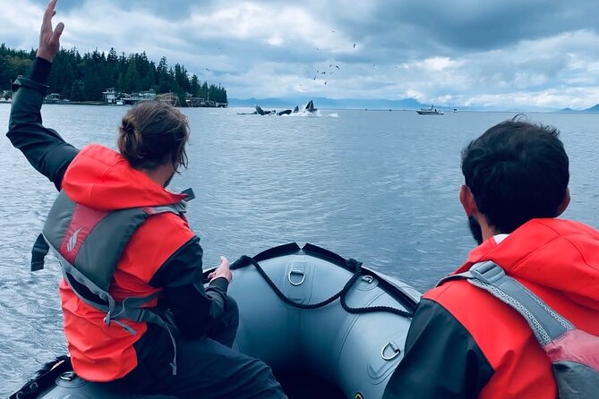 Ketchikan Zodiac Boat Adventure - From downtown Ketchikan to the launch site
