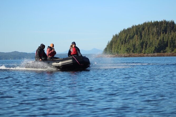 Ketchikan Zodiac Boat Adventure - Creek Street: a quick Ketchikan starting point