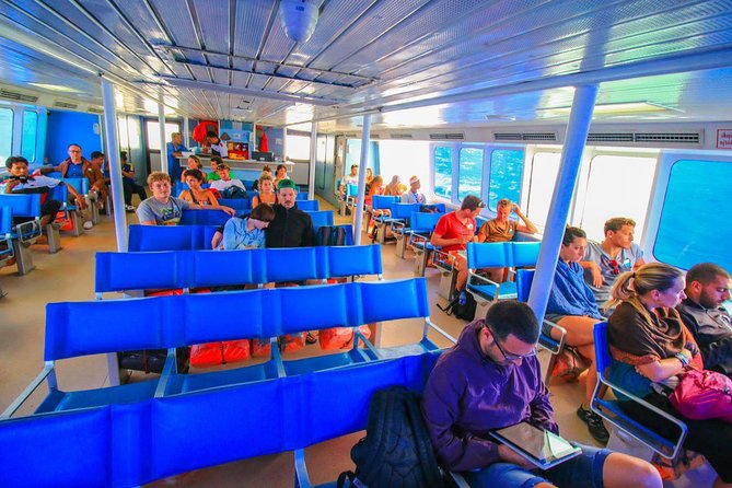 Koh Phangan to Koh Samui Airport by Seatran Discovery Ferry and Minivan - The ferry crossing to Bang Rak Pier