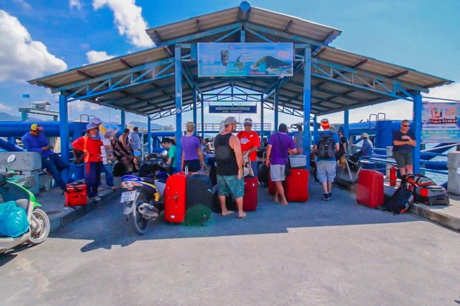 Koh Phangan to Koh Samui by Seatran Discovery Ferry - From Thong Sala Pier to the Gulf of Thailand