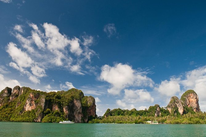 Koh Phi Phi to Ao Nang by Ao Nang Princess Ferry - The Railay Beach stop and the best views
