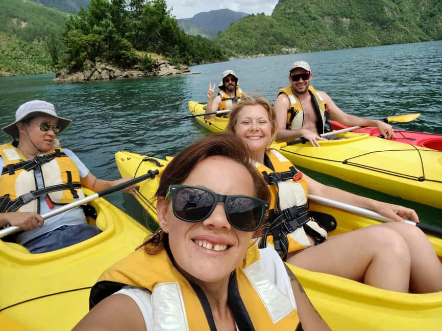 Koman, Shala River Boat Ride to Fierze. - Swimming, kayaking, and the water-quality question