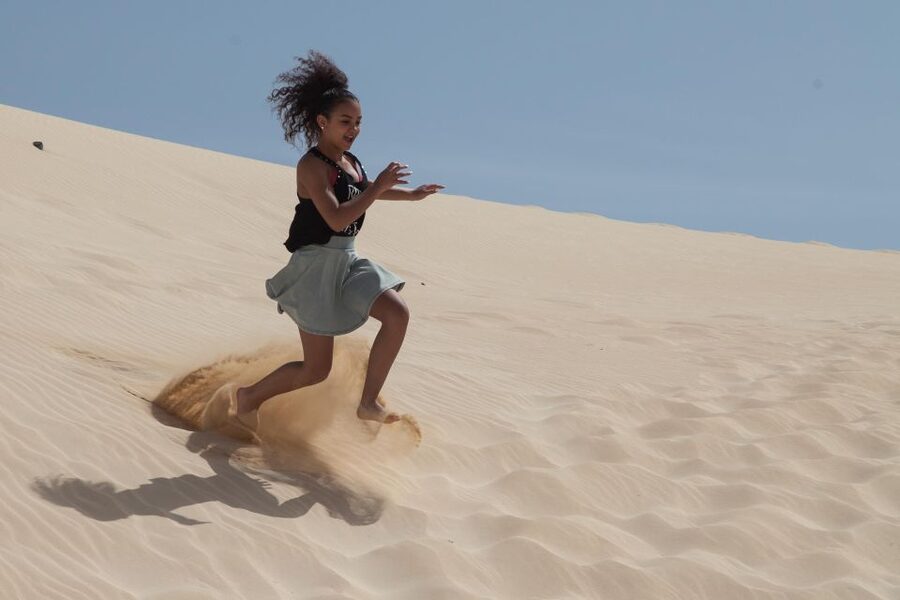 Lanzarote: Fuerteventura Return Ferry Ticket with Bus - Beaches and the Sand Dunes National Park