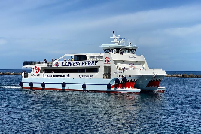 Lanzarote:Return ferry ticket to La Graciosa. Free wifi & parking - Why La Graciosa makes a good day from Lanzarote