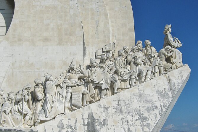 Lisbon Private City Tour with a River Boat Crossing Included - Belém Tower and the Discoveries Monument complete the riverfront story