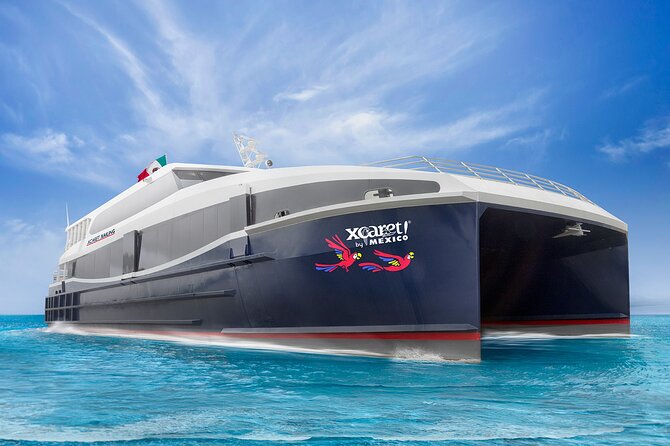 Luxury FERRY Xcaret: From Playa del Carmen to Cozumel - Key points at a glance