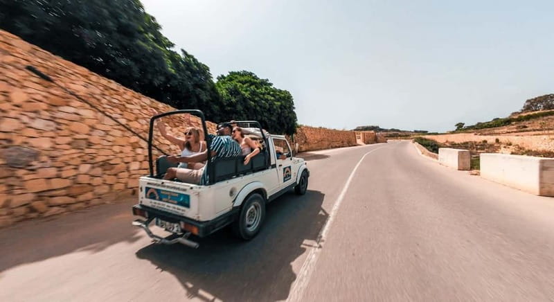 Malta: Gozo Full-Day Jeep with Lunch and Boat Transfers - Key points at a glance