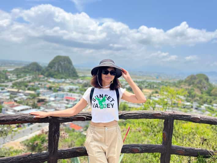 MARBLE MOUNTAINS, HOI AN CITY, BOAT RIDE TOUR FROM DA NANG - The stone sculpture workshops near Da Nang