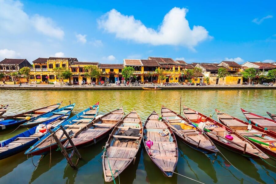 MARBLE MOUNTAINS, HOI AN CITY, BOAT RIDE TOUR FROM DA NANG - One local dish, not a full food tour