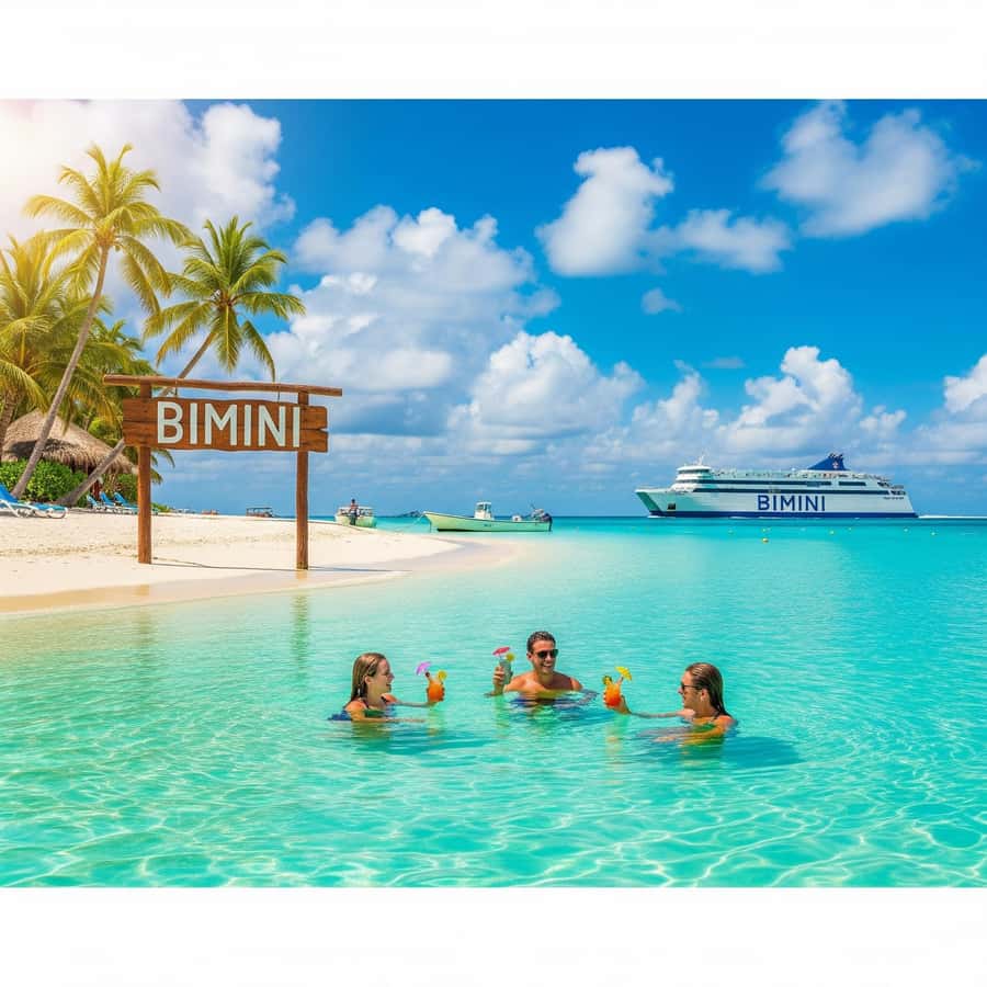 Miami: Bahamas Full-Day Trip by Ferry - Two to three hours across the water
