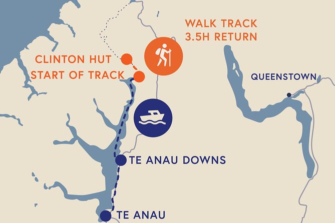 Milford Track Multi-Night Hike - Water Taxi Transport - Te Anau Downs to the lake
