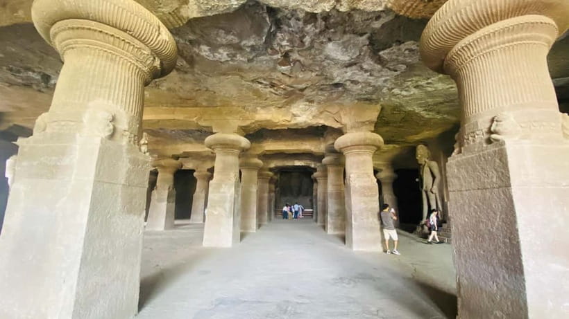 Mumbai: Half Day Elephanta Caves Guided Tour with Ferry Ride - Inside the Shiva Cave, the carvings need context