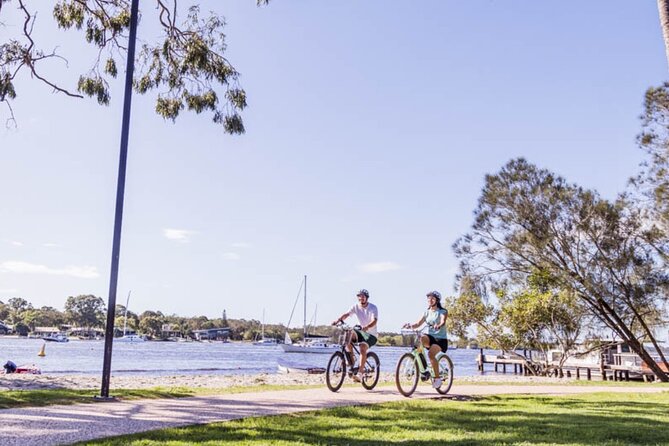 Noosa Sightseeing Adventure - Ferry Cruise, Ride and Kayak - Lake Weyba and the southern edge of the Everglades