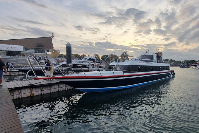 One-way Ticket Fast Boat from Sanur Bali or Nusa Penida - A practical sea crossing, not a sightseeing cruise