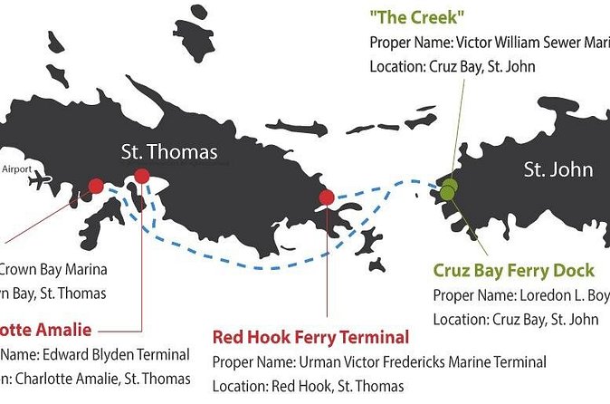 Paradise Taxi & Tours USVI- St. Thomas - Airport Transfer to Red Hook Ferry - Booking advice for a smoother arrival