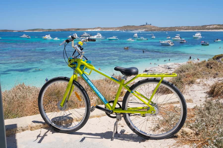 Perth: Rottnest Island Ferry, Bike, Coffee & Lobster Roll - Starting at Hillarys Boat Harbour