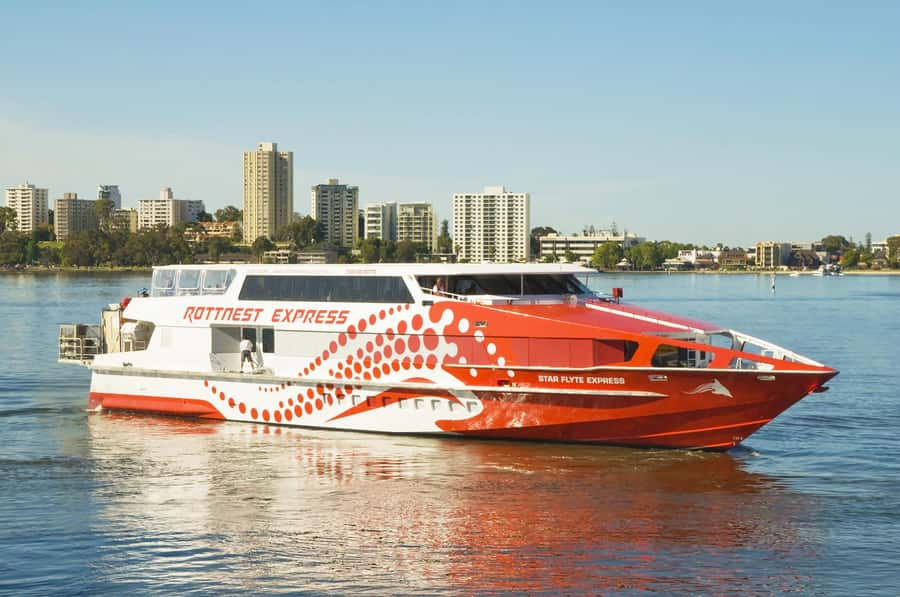Perth: Rottnest Island Flight Transfer with Return Ferry - The aerial view of Perth and Fremantle is part of the ticket