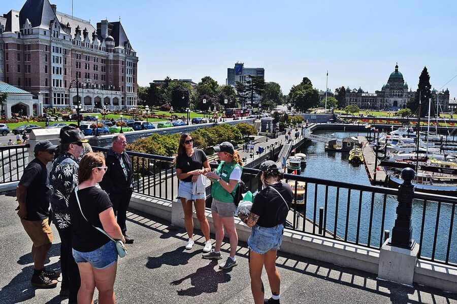 Pickle Pub Crawl: Ferry Rides and Appetizers - Songhees Park: another view across the water