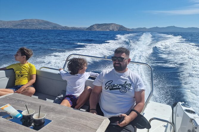 Private Boat Transfer to Kea, Hydra, Spetses, Mykonos and more - Leaving Athens for Anavyssos Marina