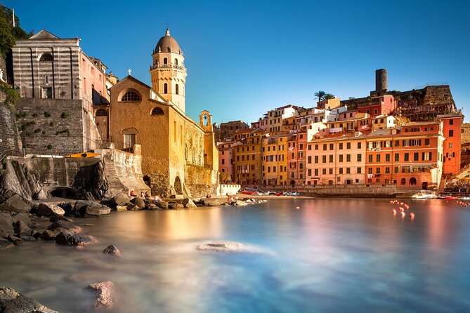 Private Round Trip Boat Tour of the Cinque Terre and Portovenere - Monterosso offers the coast’s only beach services