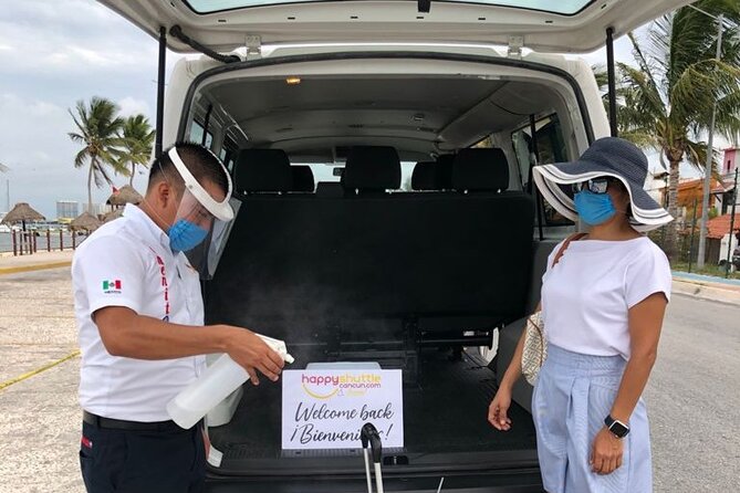 Private Roundtrip Transportation from Cancun Airport to Ferry Isla Mujeres - What the $109 group price really buys you