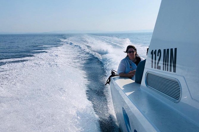Private Water taxi from Split to Brac island - What the private boat feels like