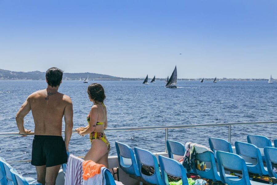 Puerto Pollença: Ferry to Formentor Beach - The 30-minute crossing across Pollença Bay