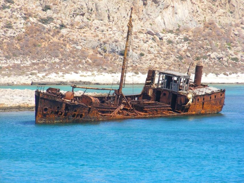 Rethymno Area: Gramvousa Island & Balos, Boat Ticket Extra - The boat crossing to western Crete