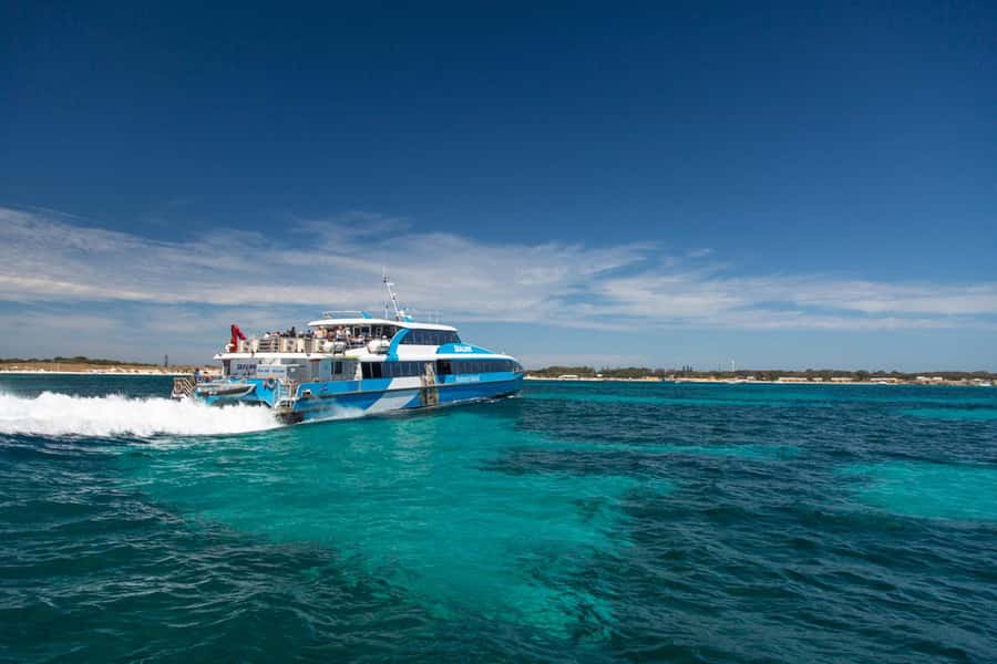 Rottnest Grand Island Package with Ferry, Tour & Light Lunch - The coach circuit around Rottnest