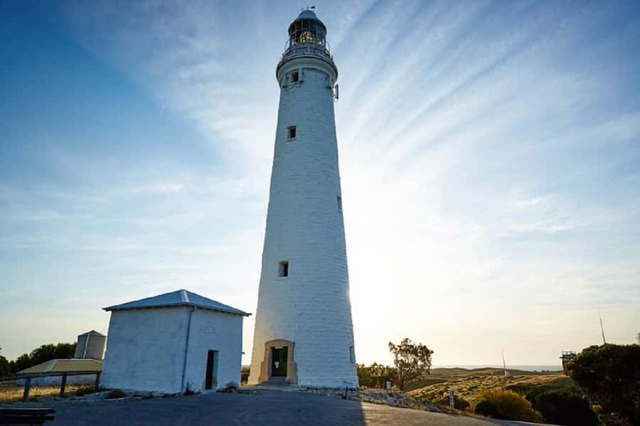 Rottnest Island Ferry and 1.75 Hr Bus Tour - Mabel Cove lookout and the island’s open views