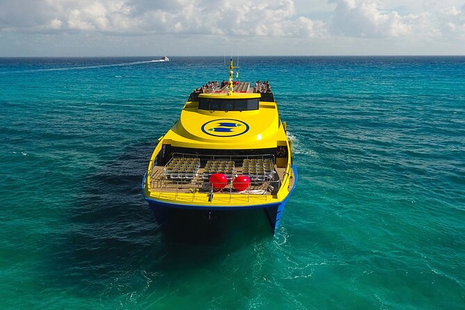 Round Ferry Transfer from Tortugas to Isla Mujeres - What the 25 to 30 Minute Crossing Feels Like