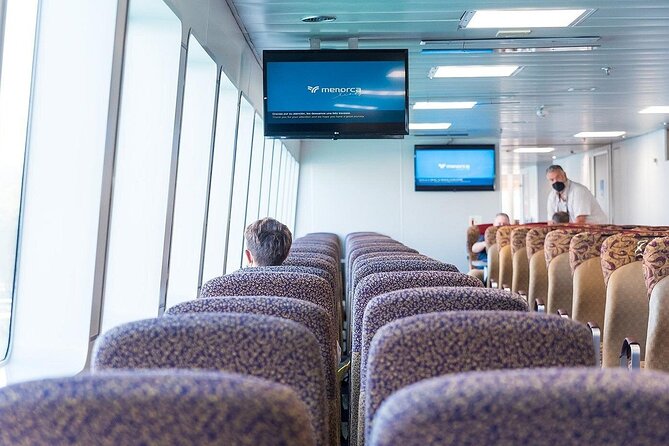 Round Trip Fast Ferry from Alcudia Mallorca to Menorca - The 75-minute crossing to Ciutadella