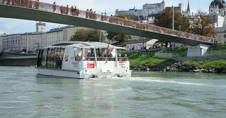 Salzburg: Boat Ride to Hellbrunn and Palace Visit - The double-decker ride to Hellbrunn Palace