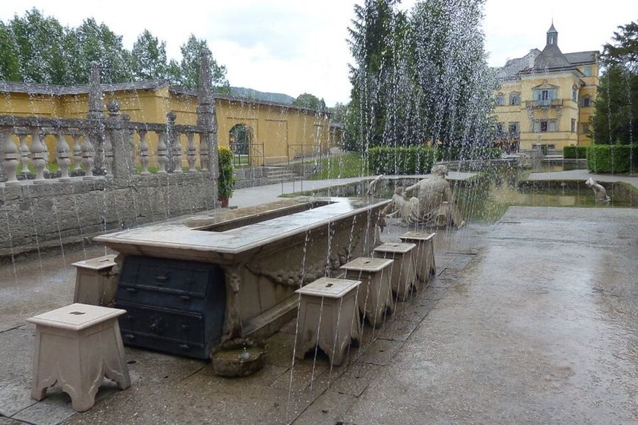 Salzburg: Boat Ride to Hellbrunn and Palace Visit - Hellbrunn’s trick fountains are the real payoff