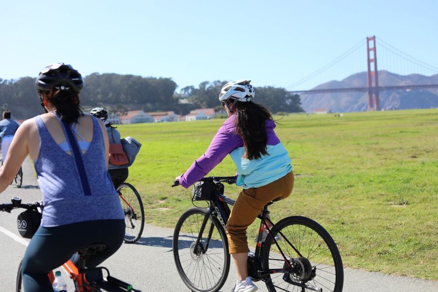 San Francisco: Electric Bike Rental w/ Map & Optional Ferry - Picking up at Ghirardelli Square
