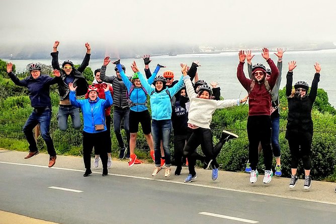 San Francisco Golden Gate To Sausalito Bike Tour - The Palace of Fine Arts and Crissy Field