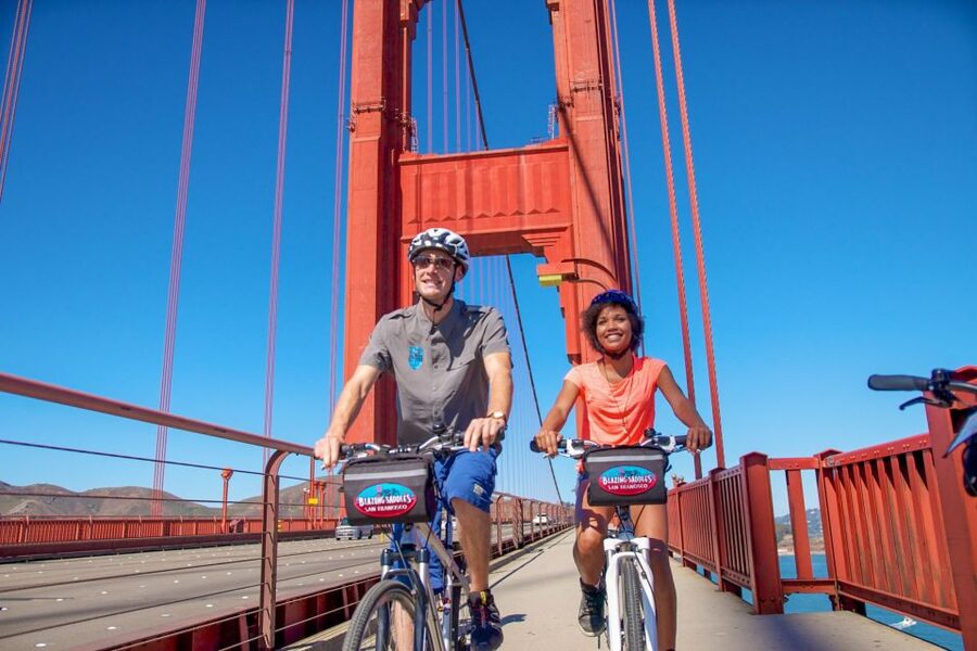 San Francisco: Self-Guided Bike Rental - The Palace of Fine Arts and the Presidio