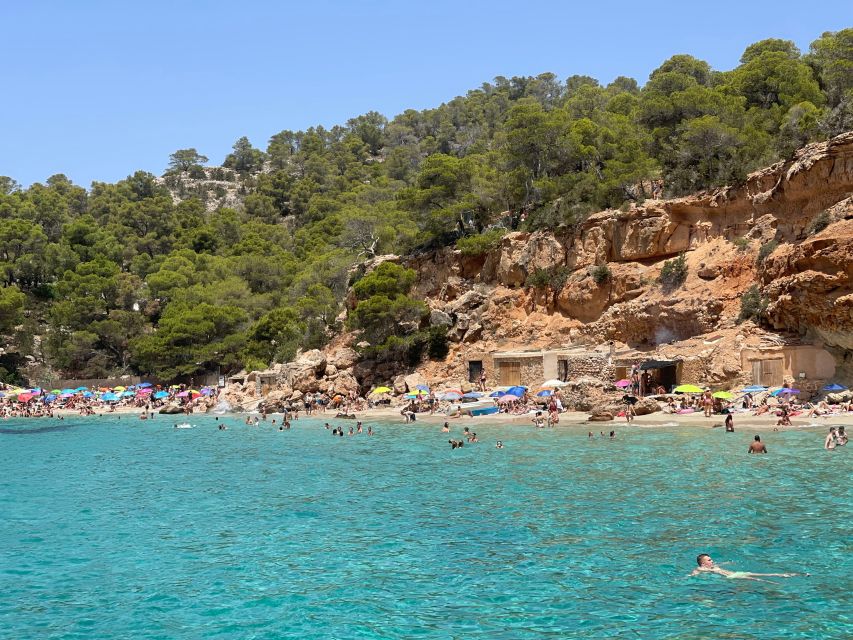 Sant Antoni: Round-Trip Ferry Transfer to Cala Salada Beach - Cala Salada, the main beach stop