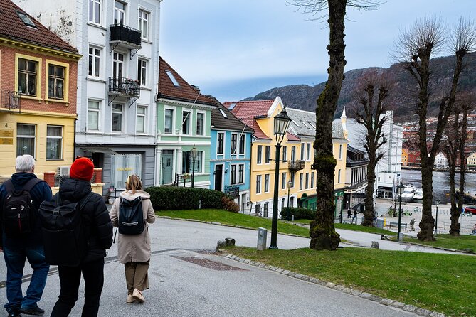 Scenic Bergen: Port to Port History, Alleys, & Bryggen Walk - Nordnes and the city behind the postcards