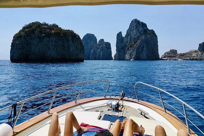 Selfie at Faraglioni, Water Taxi, Transfers in Capri! - Price, group size, and practical value